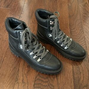 J.Crew Lightweight Leather Nordic Boots